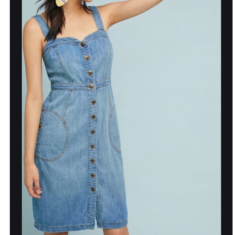 NEW Anthropologie Pilcro Denim Buttondown …